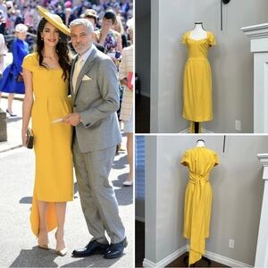 Amal Clooney Classy Stella McCartney Dress From the Royal Wedding Size Medium
